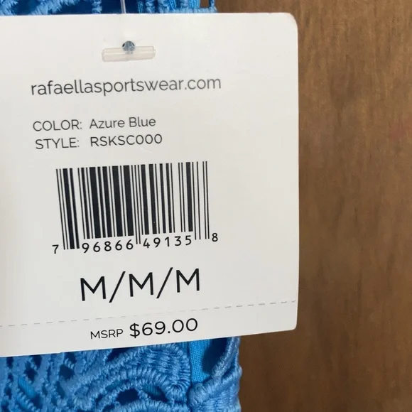 3/$45 Ella top floral crochet like detail top casual office boho summer spring M - Picture 14 of 17